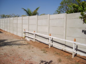 Muro pré-moldado