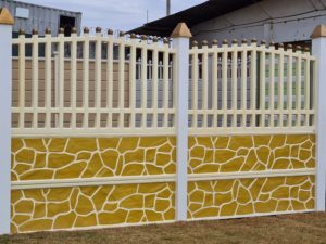 Gradil de Concreto - Muro pré moldado